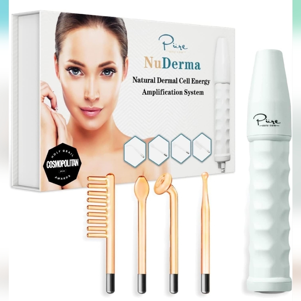 NUDE White & Rose Gold Facial Dermal Cell Energy Kit - NUDE